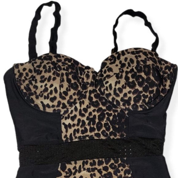 Leopard Bodysuit Size S - Picture 4 of 6